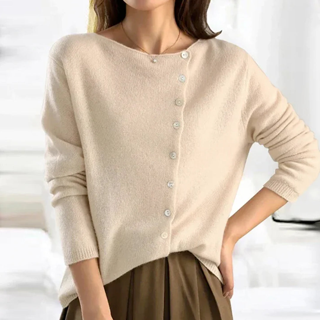 Women's Cardigan - Comfortable Soft Knit & Versatile Classic Design
