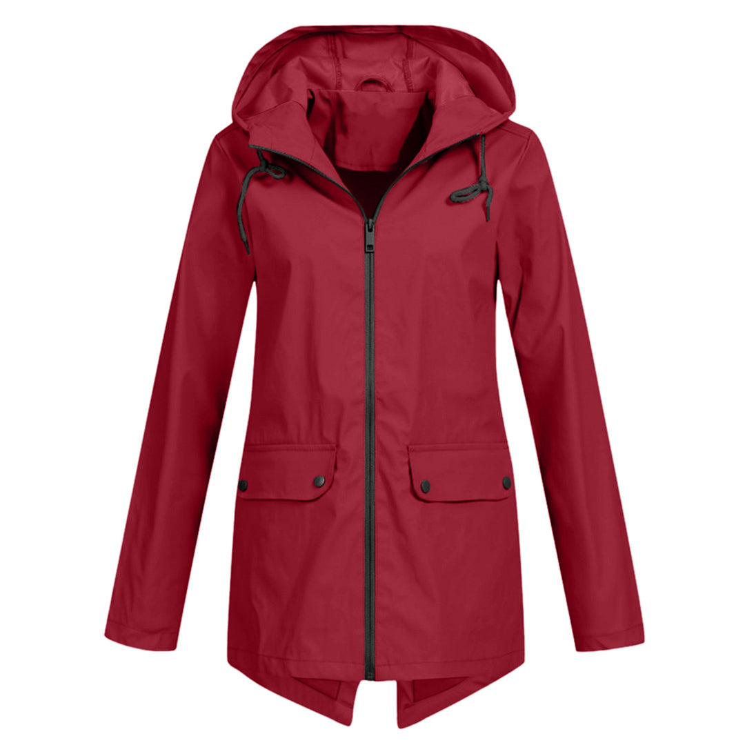 Women's Rain Jacket - Waterproof Protection & Stylish Design