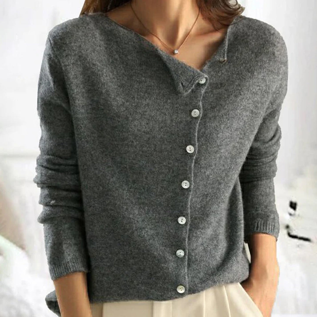 Women's Cardigan - Comfortable Soft Knit & Versatile Classic Design