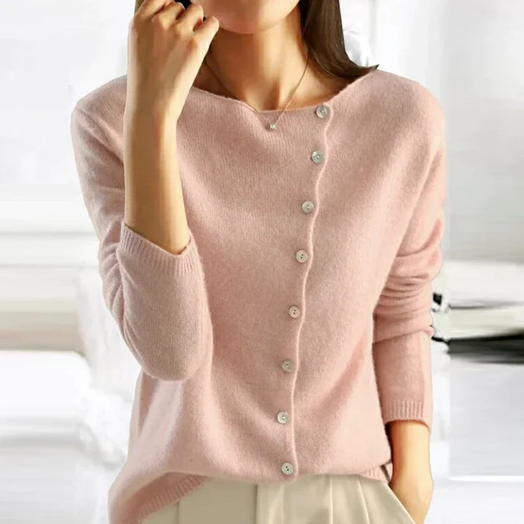 Women's Cardigan - Comfortable Soft Knit & Versatile Classic Design