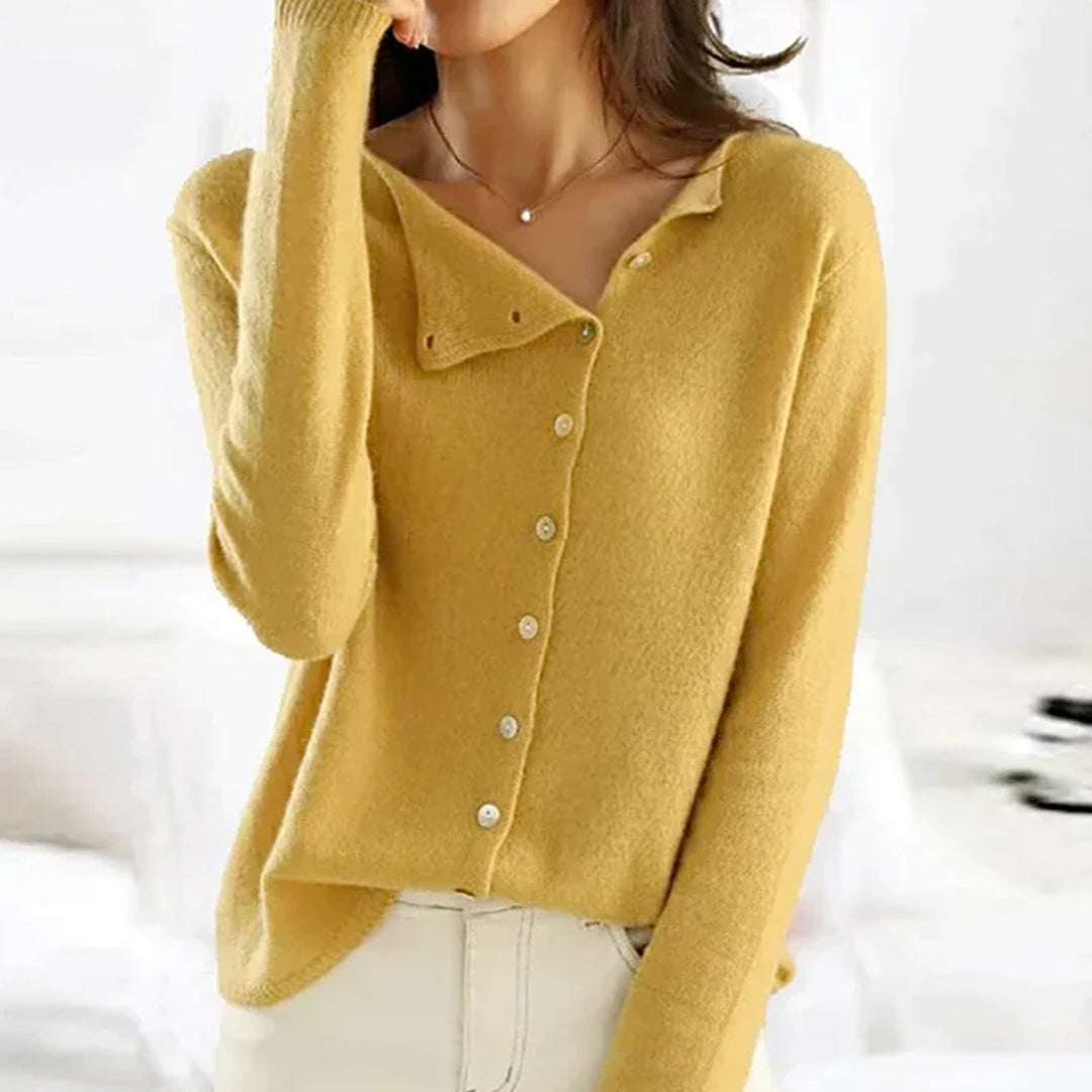 Women's Cardigan - Comfortable Soft Knit & Versatile Classic Design