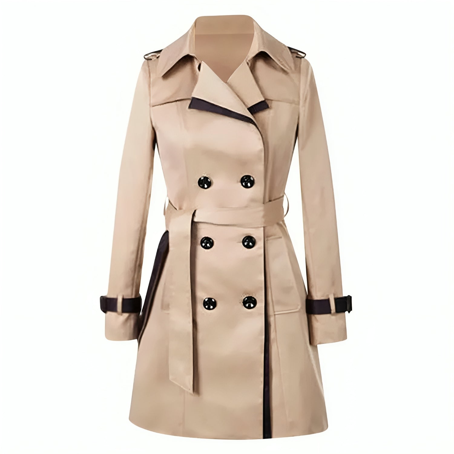 Women's Trench Coat - Timeless Design & With Belt | S-3XL