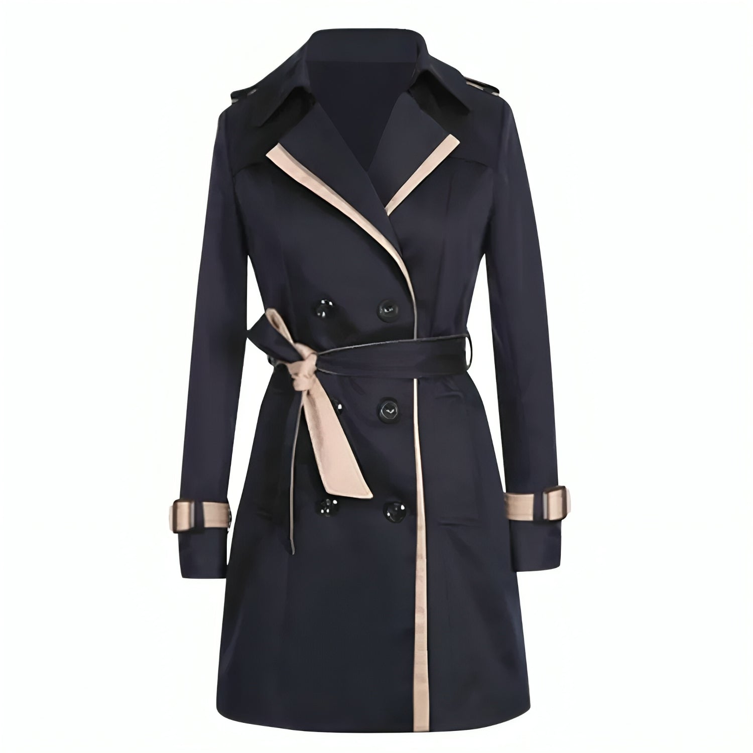 Women's Trench Coat - Timeless Design & With Belt | S-3XL